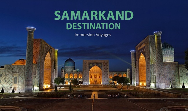 Registan square in Samarkand, Uzbekistan